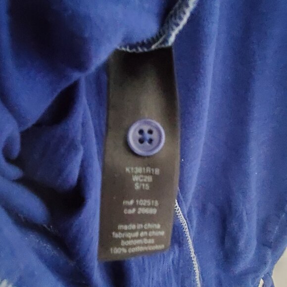 JOHN VARVATOS U.S.A. Men's Blue Peace Polo Shirt Size Medium Embroidered Motif - Picture 7 of 8